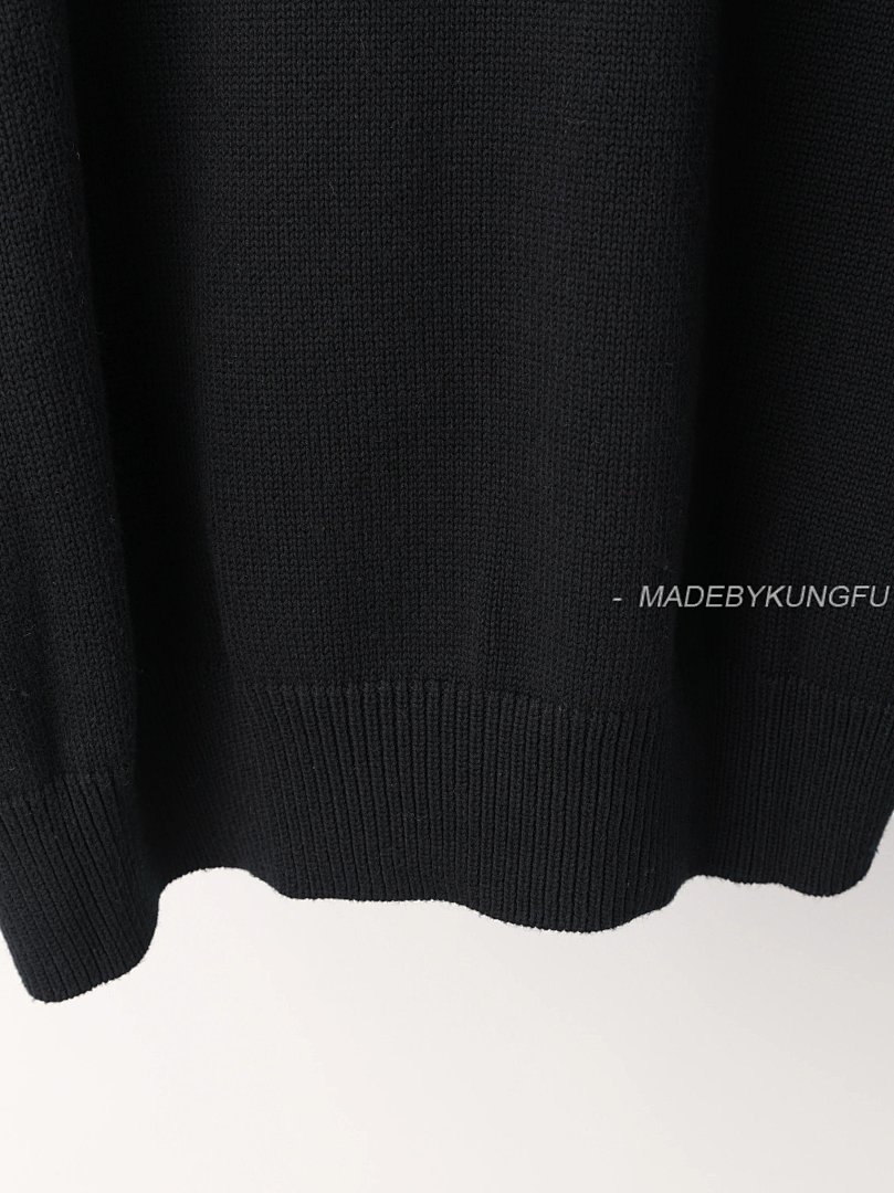 【A+ Item ID 8250 Balenci@Ga- Paris -2024Ss- Mud Dyed Double B Printed Sweater (Turtlen) - Image 7