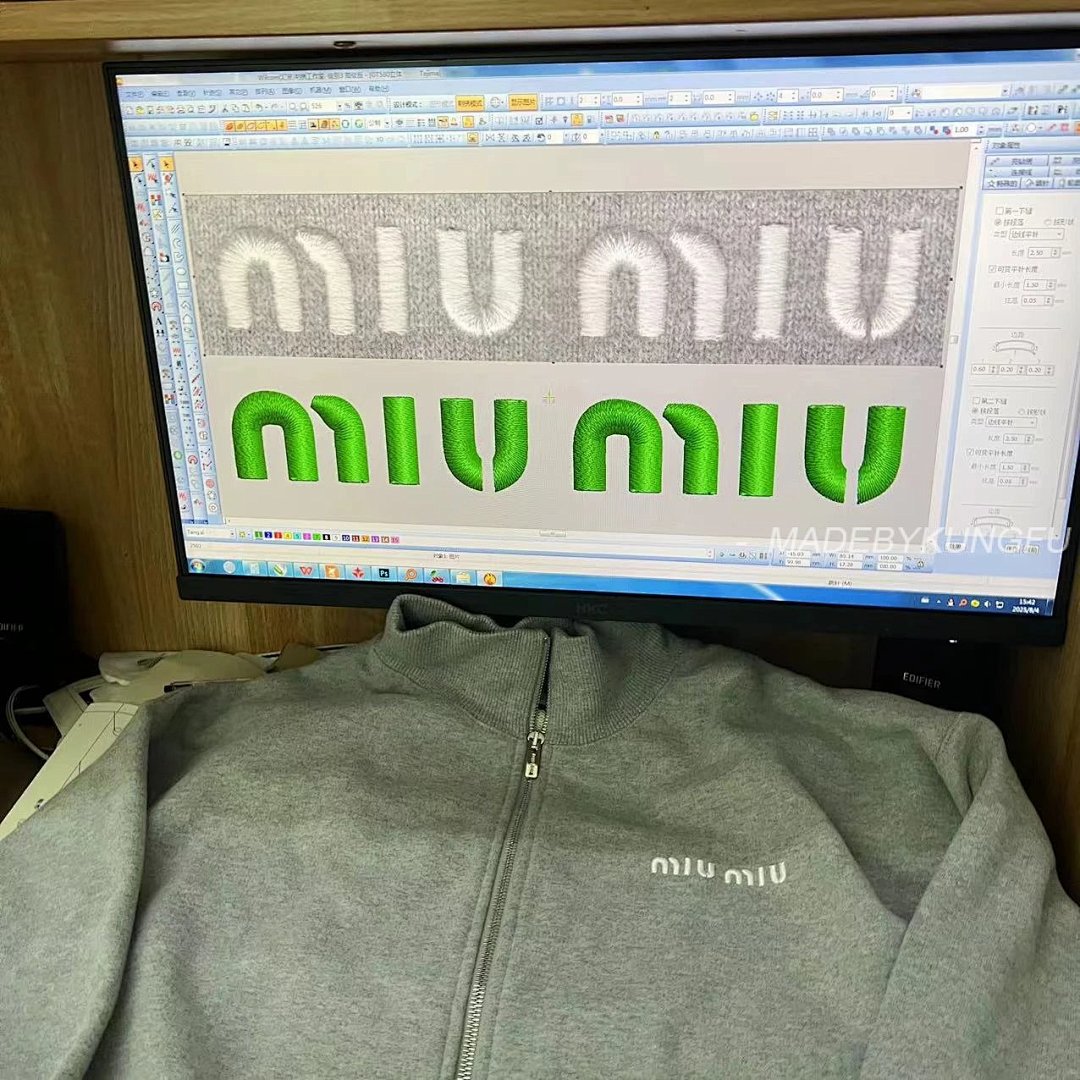 【A+ Item ID 8039 M1UM1U Miu “ Full Hardware Customization ” Solid Color Stand Colla - Image 48