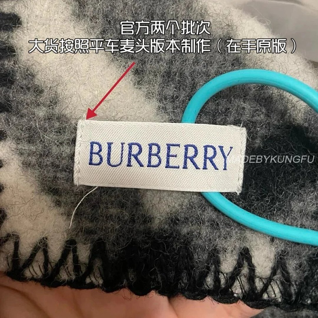 【A+ Item ID 8526 Burberr＊-BBR-2024FW New Style (Twill Wool Scarf -100% Australian) - Image 32