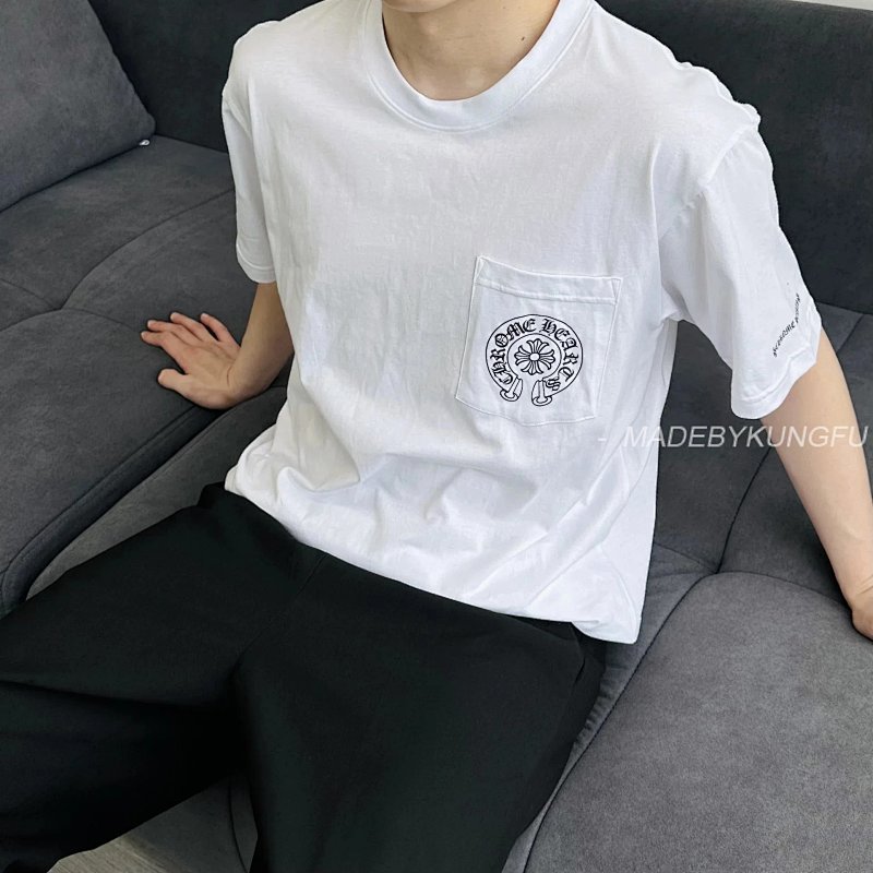 【A+ 【A+ Item ID 8304 Chrome-Hearts- Crow Heart -2020Ss- Classic Big Horseshoe Print Short S, photo 1