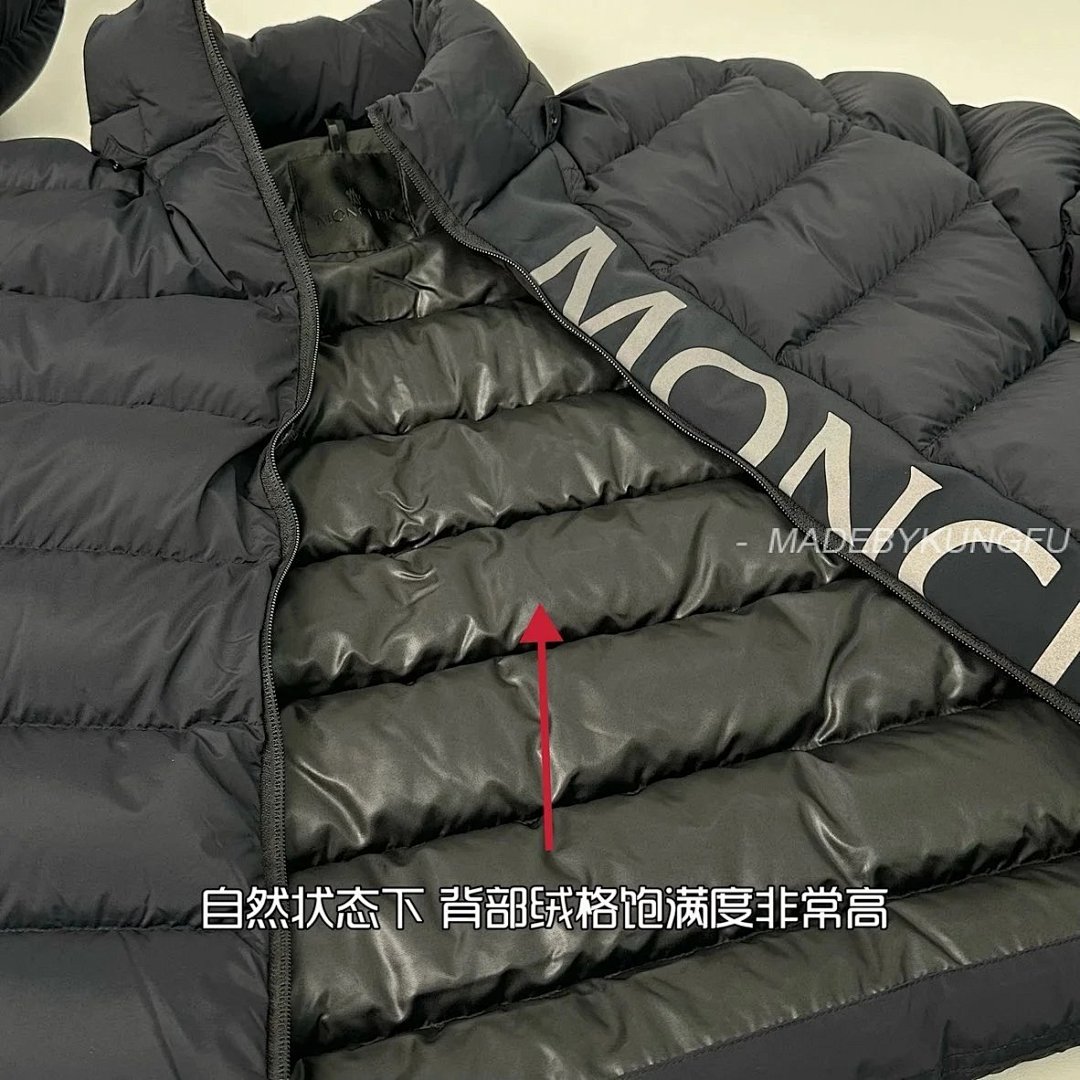 【A+ Item ID 8124 M0NCLER- Mengkou -2023Ss- Lightweight Black Warrior Down Jacket (Remo) - Image 16