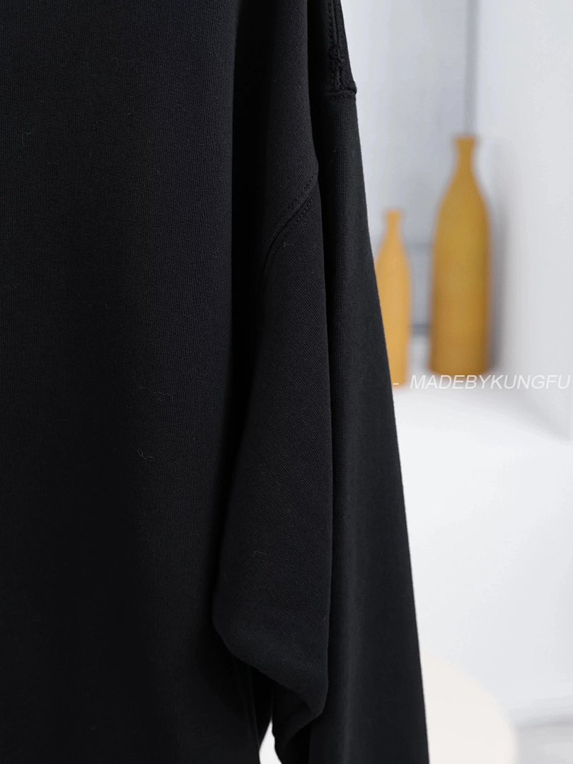 【A+ Item ID 8073 Balenci@Ga- Paris -2023Ss- Back Neck Lettering Logo- Crew Sweatsh - Image 24