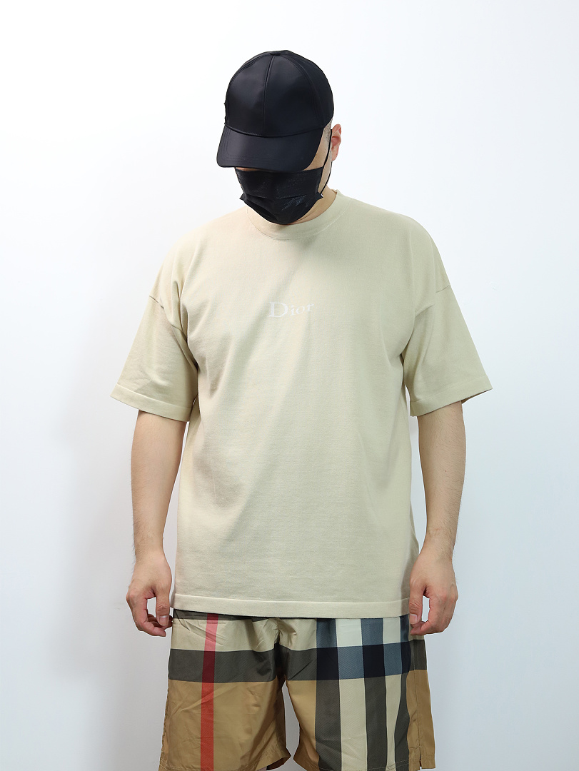 Other Or Oversized Loose Knitted Jacquard Tee - Image 9