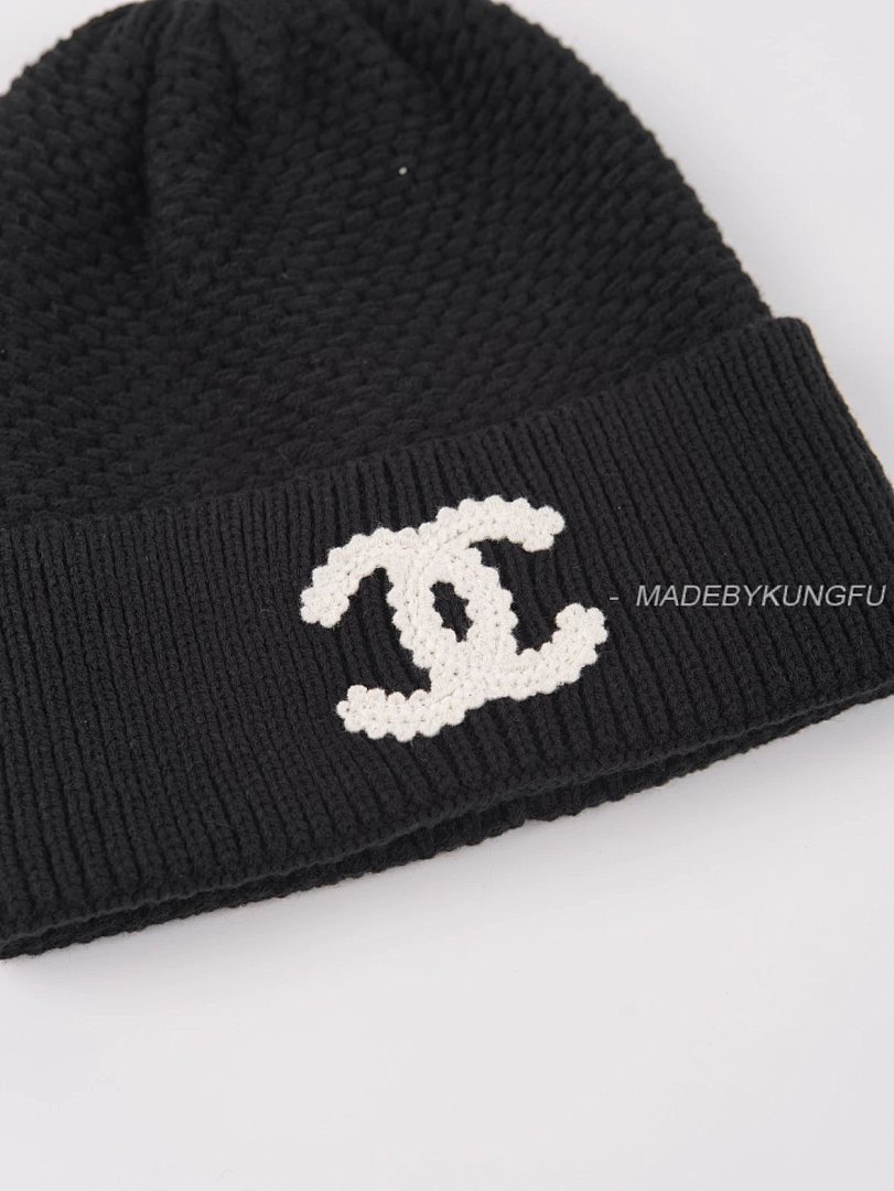 【A+ Item ID 8418 Xiaoxiang Embroidered Logo Knitted _Wool And Cashmere Blended_ Woolen - Image 8