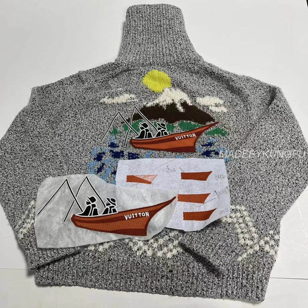 【A+ Item ID 8047 Nigo Collaboration FW25 Autumn_Winter Collection _30% Wool ➕ 70% Cotto - Image 37