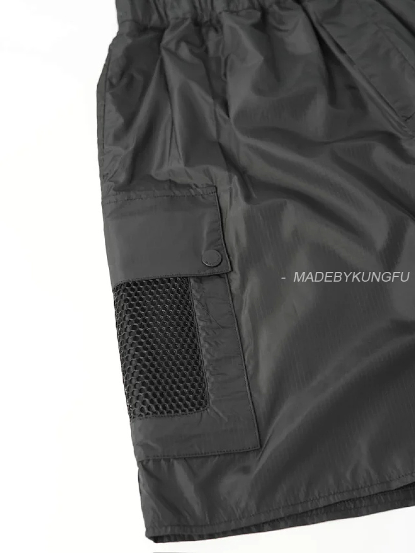 【A+ Item ID 9049 Cargo Shorts 50D Nylon Mesh 20D Fine Spun Main Fabric Solid Color Pocket Five Pack - Image 33