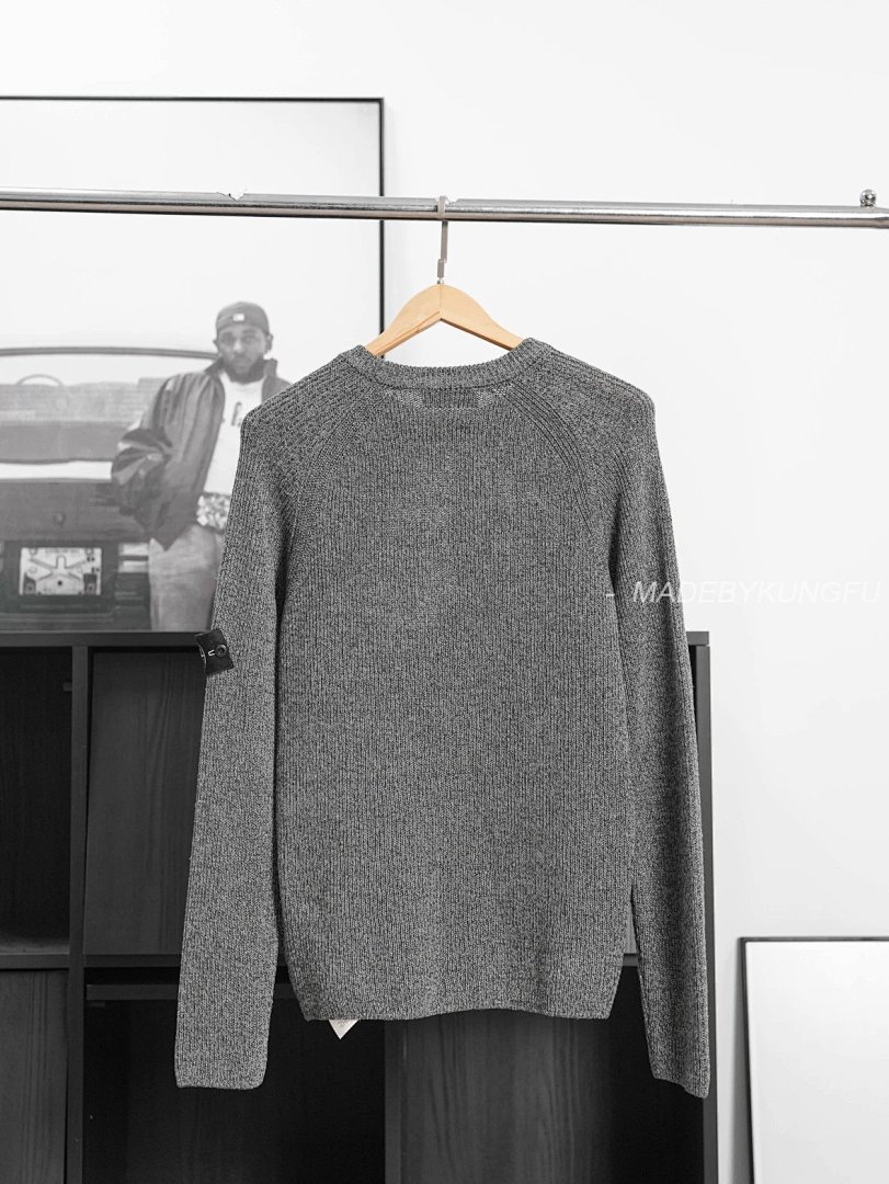 【A+ Item ID 8259 Ghost Series Crew Neck Sweater “ Special Reflective Yarn ” Fine Imitat - Image 4