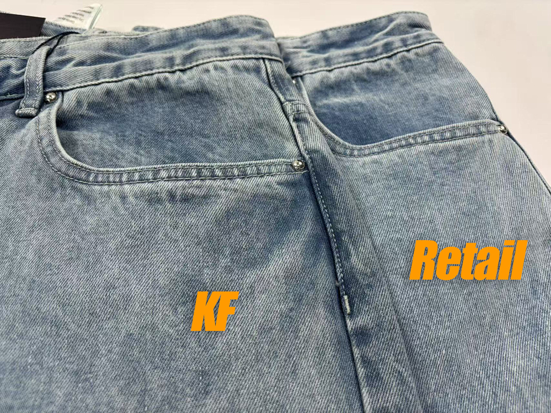 Louis Vuitton 1V Laser Rubbed Jeans - Image 10