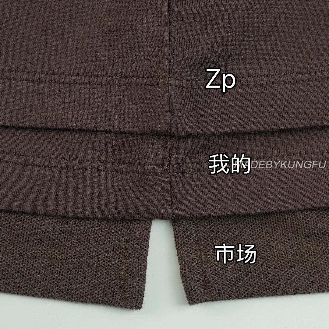【A+ Item ID 8184 M1U-M1U Miu Long Sleeves “60 Double Combed Cotton ” Relaxed Fit Po - Image 16