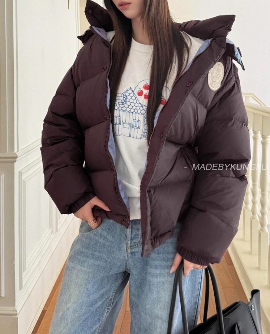 【A+ Item ID 8095 -Cyclone Series (2-In-1 Detachable Design Goose Down Jacket “90 White) - Image 36