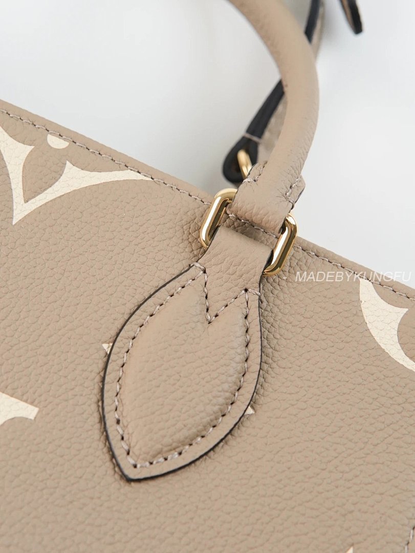 【A+ Item ID 8501 ONTHEGO-PM (Classic Old Flower Full Print Cow Leather Jungle Bag) - Image 12