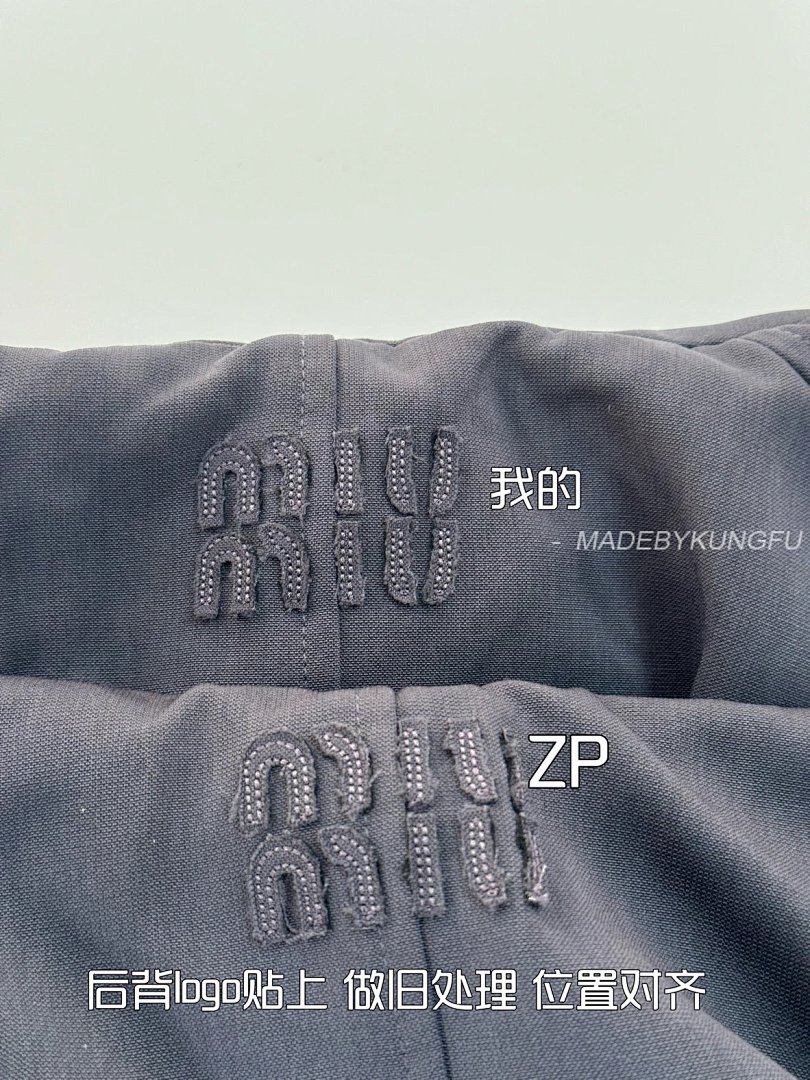 【A+ Item ID 8132 Miu (Single-Breasted High-Tech Puffer Coat -“60％ Mohair ➕40% Wool) - Image 35