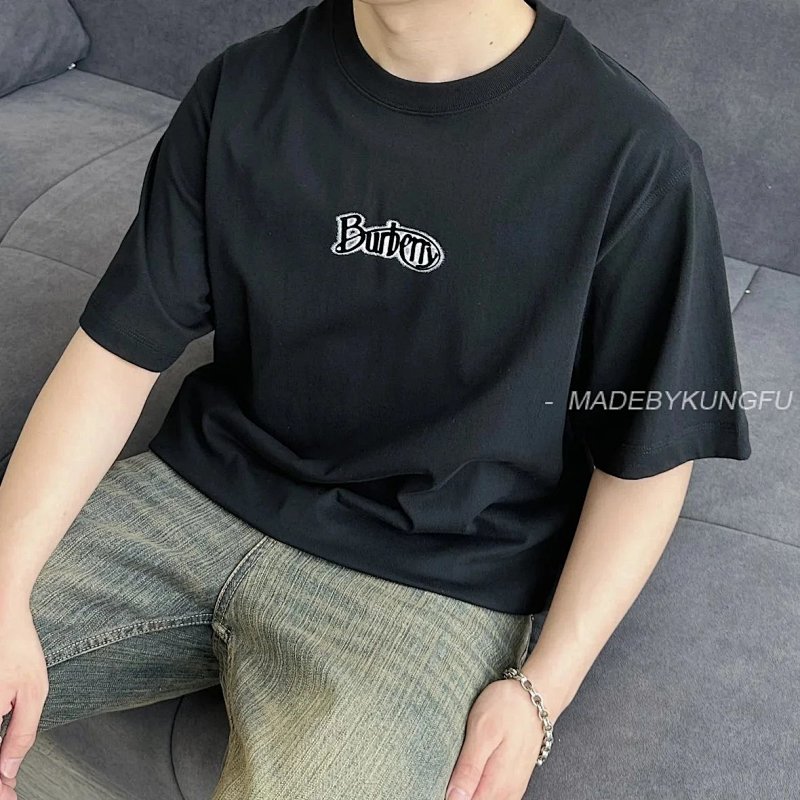 【A+ Item ID 8299 Burberrv-2024SS (Plush Silicone Printed Short Sleeve Basic Cotton), photo 1