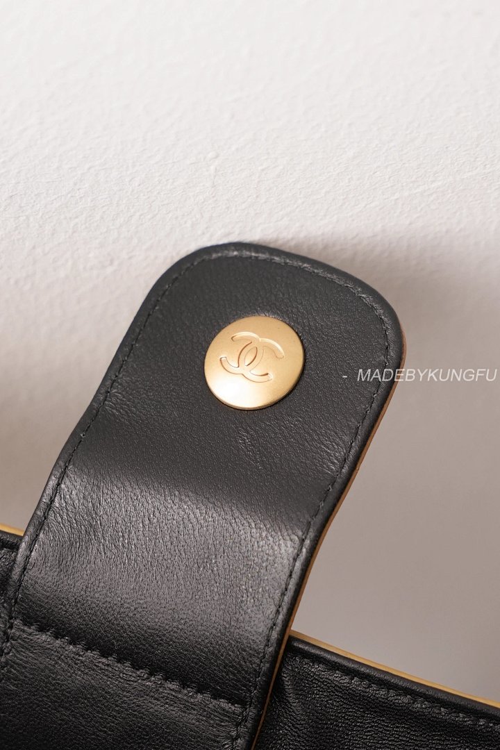 【A+ Item ID 8513 Xiaoxiang 25A Suede Color Blocked Handbag (_Imported Suede_ Small) - Image 12