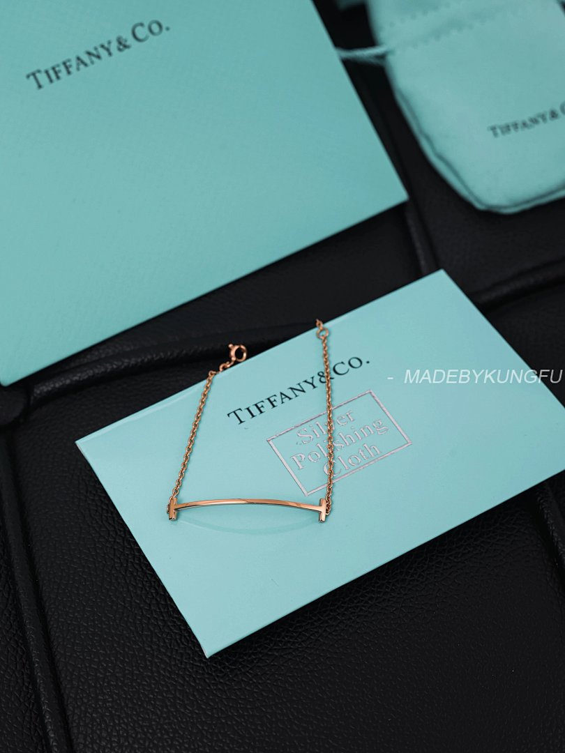 【A+ Item ID 8384 Tiff@Ny- Tiffany (Classic -Smile Smiley Face Bracelet Plating 18K G) - Image 11