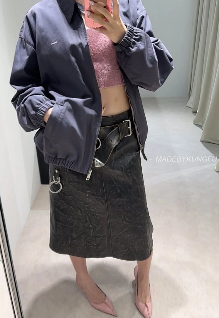 【A+ Item ID 8053 PRD-FW25- _Inner Dyeing_ Cotton Long Sleeve Zipper Shoulder Down Jacke - Image 33