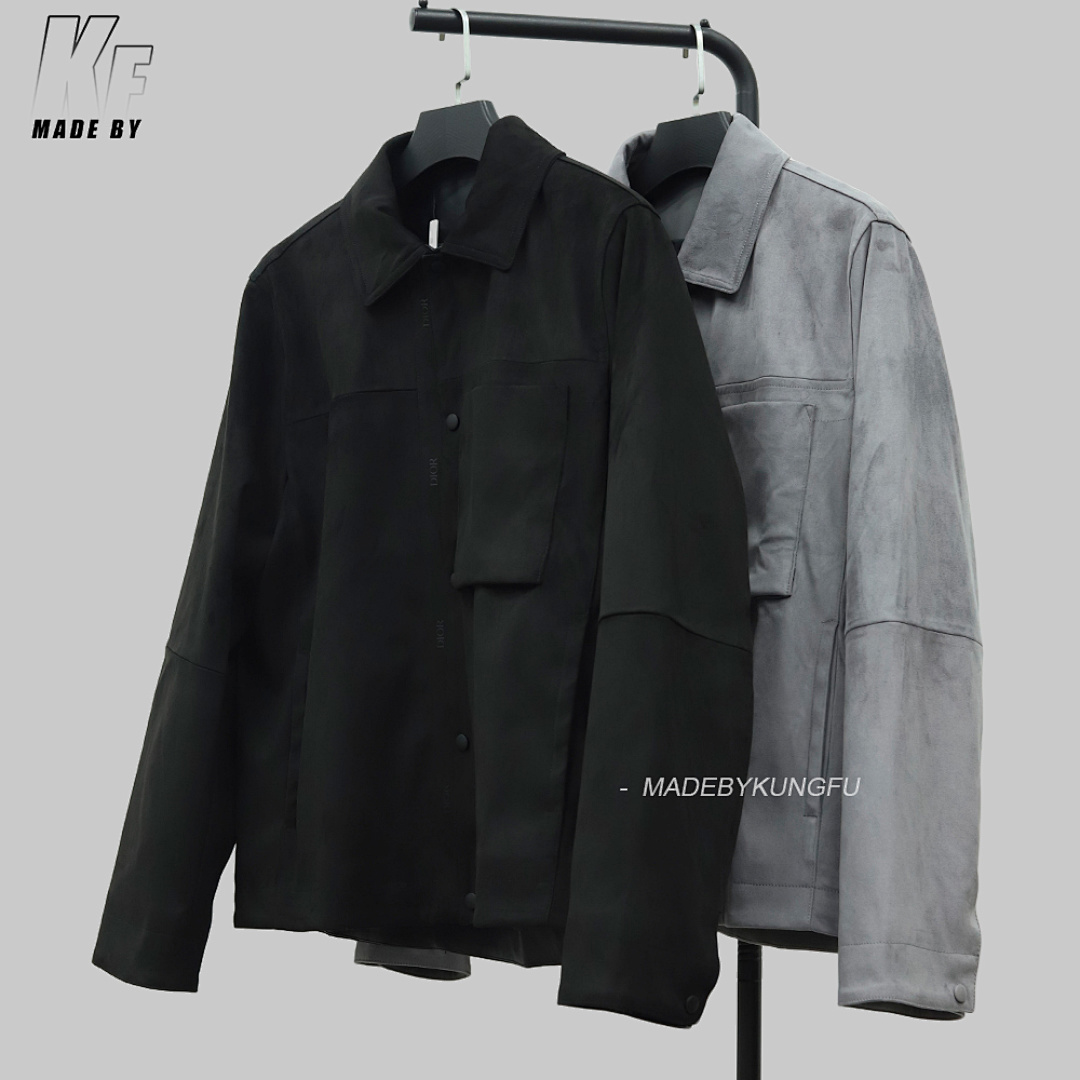 Other Or Sliver Stamping Suede Jacket - Image 26