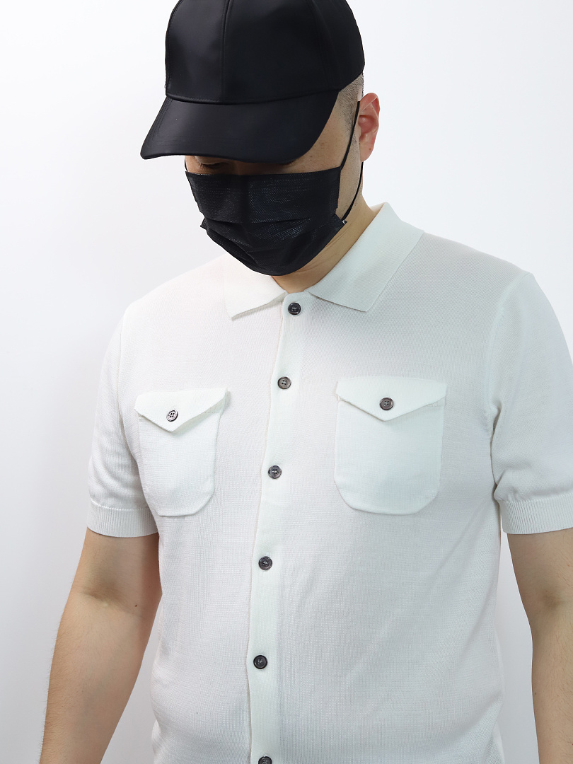 Other VERSACE Knit Button UP Polo - Image 10
