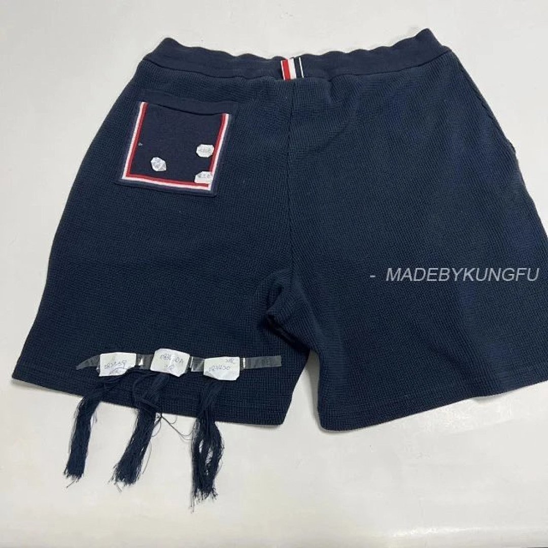 【A+ Item ID 8244 THOM-BR0WNE (_Waffle_ TB Shorts Cotton Texture Casual Navy) - Image 38