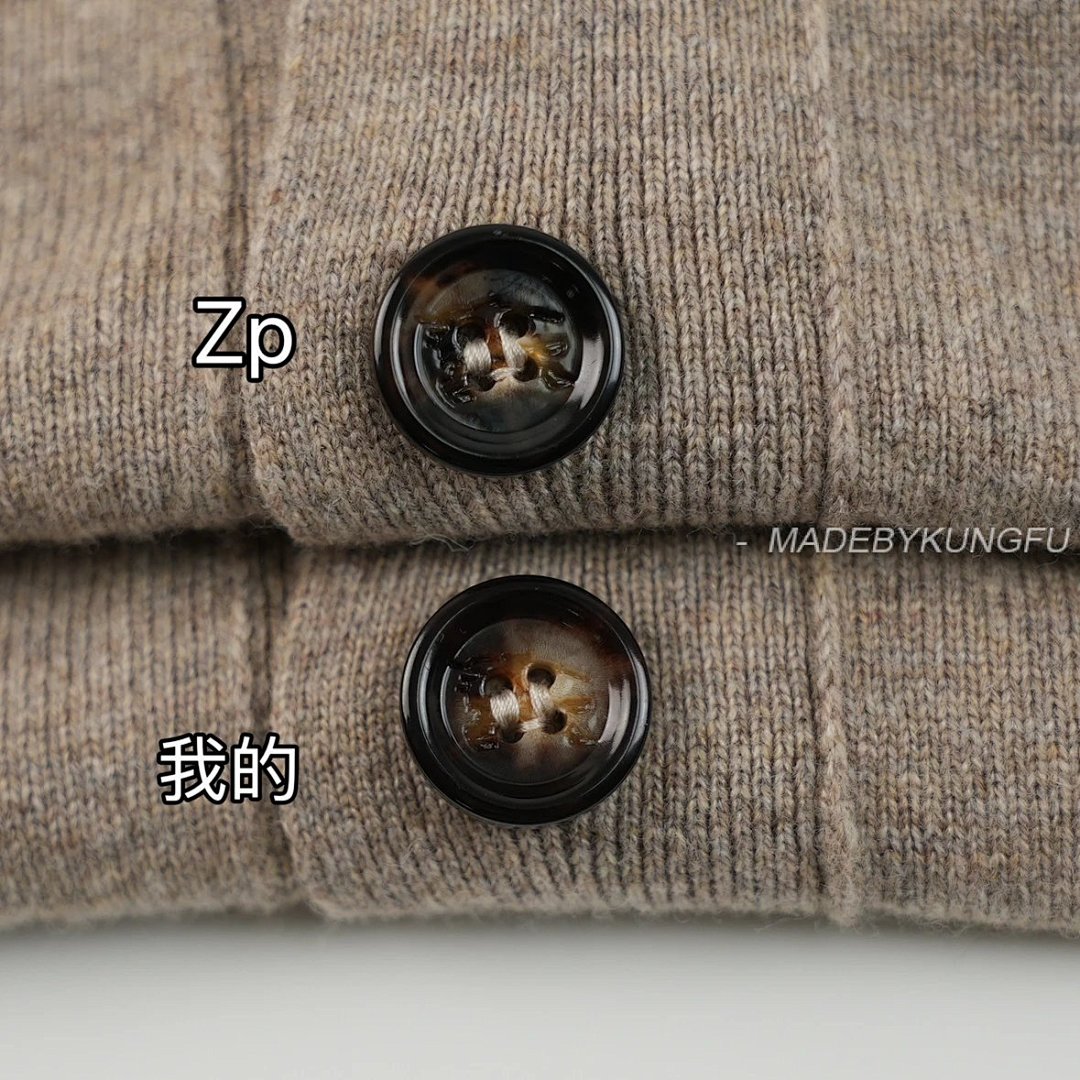 【A+ Item ID 8251 BBR Embroidered Signature Sweater Cardigan _97% Cashmere ➕ 3% Polyeste - Image 15