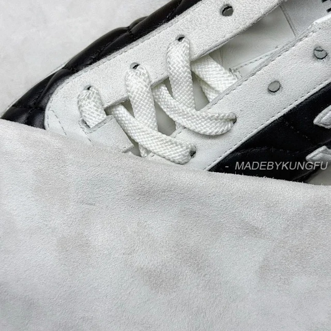 【A+ Item ID 9041 CHANE1 Imported Sheepskin 26S Cowhide Plush Round Headed Panda Low Top German Trai - Image 12
