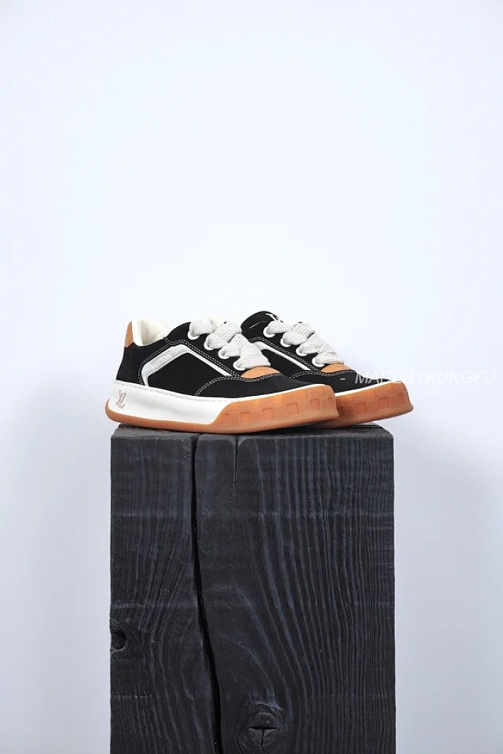 【A+ Item ID 9036 1V High End Custom Tilted Suede Calf Leather Round Toe Lace Up Biscuit Shoes Low T - Image 32