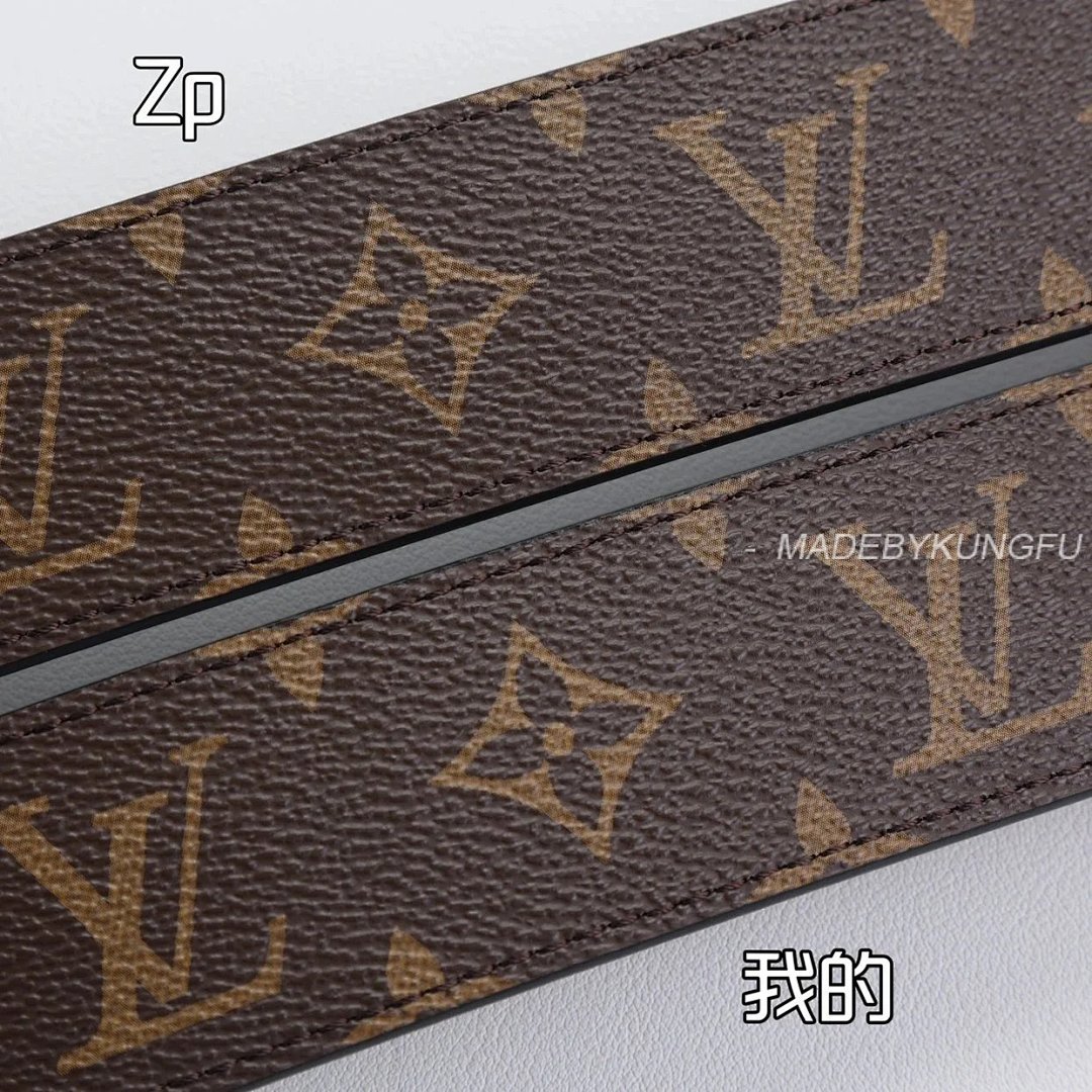 【A+ Item ID 8398 Haute Couture (Classic Brown Floral Belt -4Cm Width Coated Leathe) - Image 3