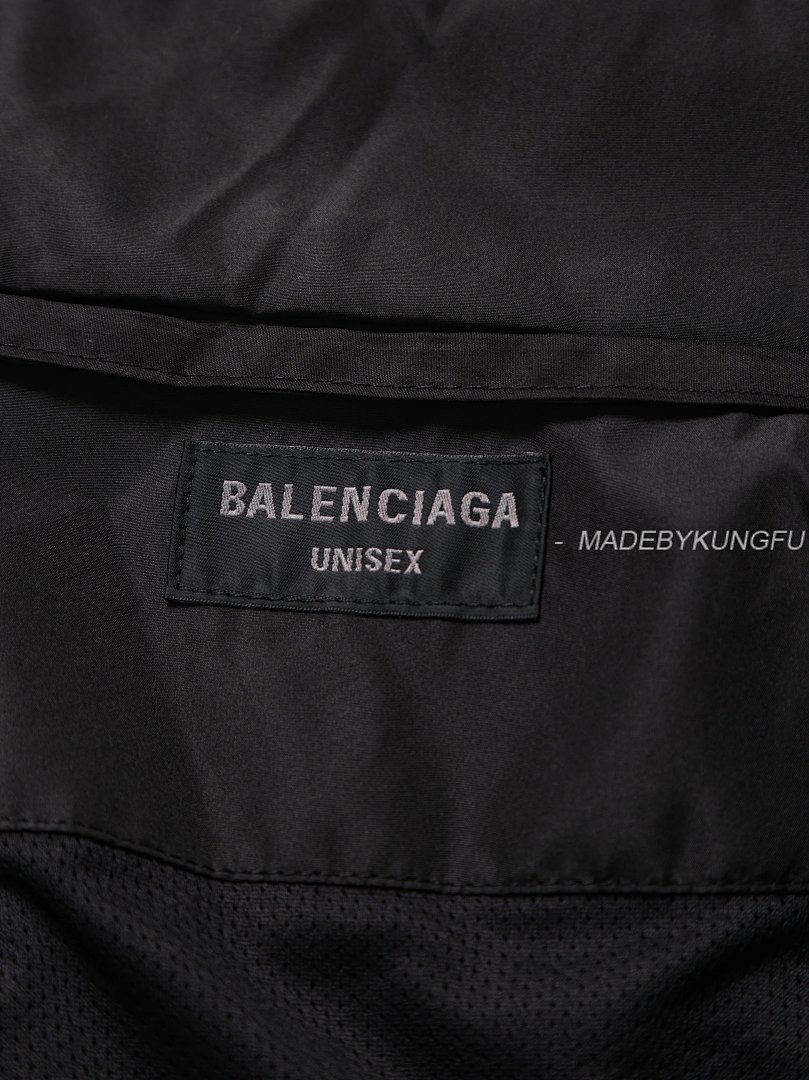 【A+ Item ID 8014 Balenc1@Ga- Paris-2024SS (Tri Color Spliced Windbreaker Coat OVisiz) - Image 4