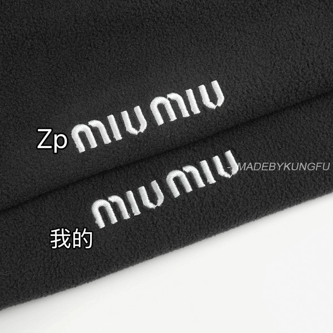【A+ Item ID 8043 Miu FW25 Chinese Valentine's Day Cotton Logo Hooded Fleece Zipper - Image 21