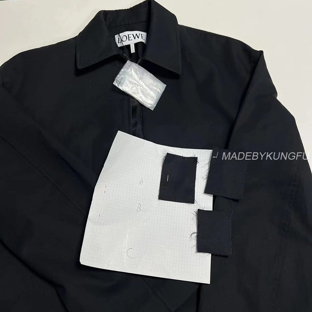 【A+ Item ID 8033 L0EWE-SS26-“ Imported Leather ”“ Combed Cotton Twill ” Solid Color Loo - Image 32