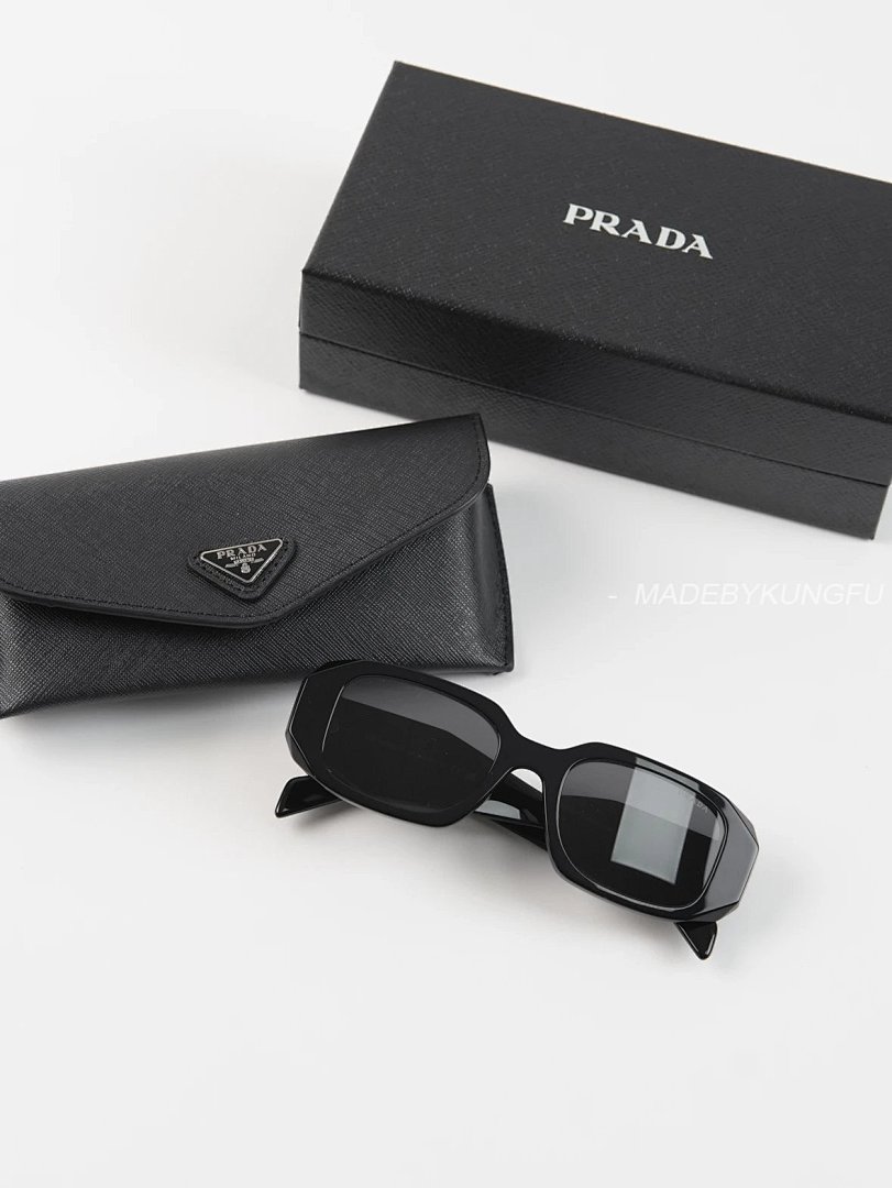 【A+ Item ID 8413 PRD Solid Geometry Glasses (Fashionable Street Style Star Sunglasses) - Image 12