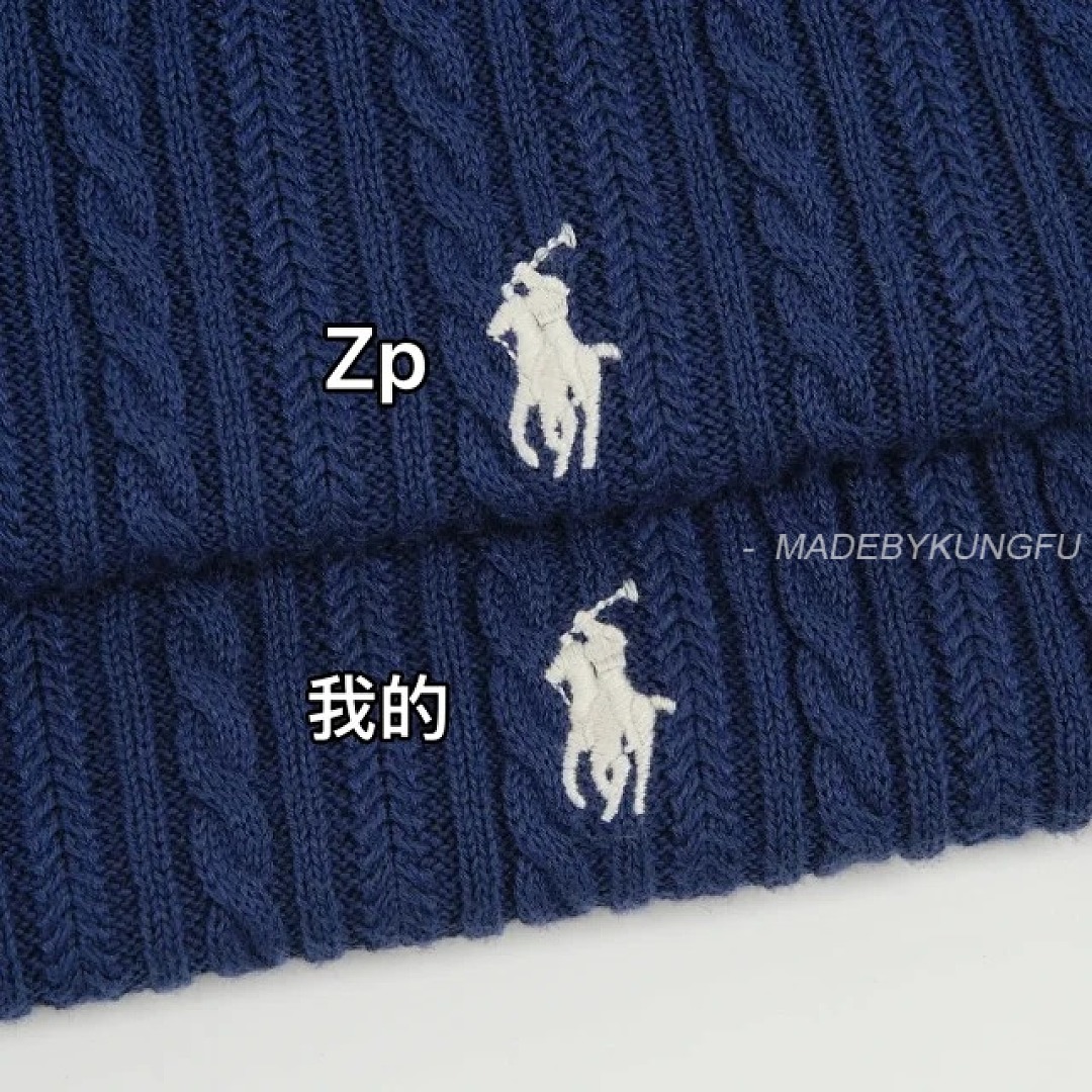 【A+ Item ID 9030 Ralph Fried Dough Twists Knitted Embroidered Pony Short Sleeve Pullover Polo Shirt - Image 37