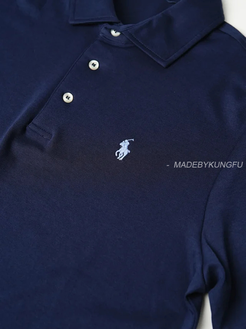 【A+ Item ID 9082 RL SS26 Pony Logo Button Long Velvet Elastic Fiber Original Embroidery Front Sleev - Image 24