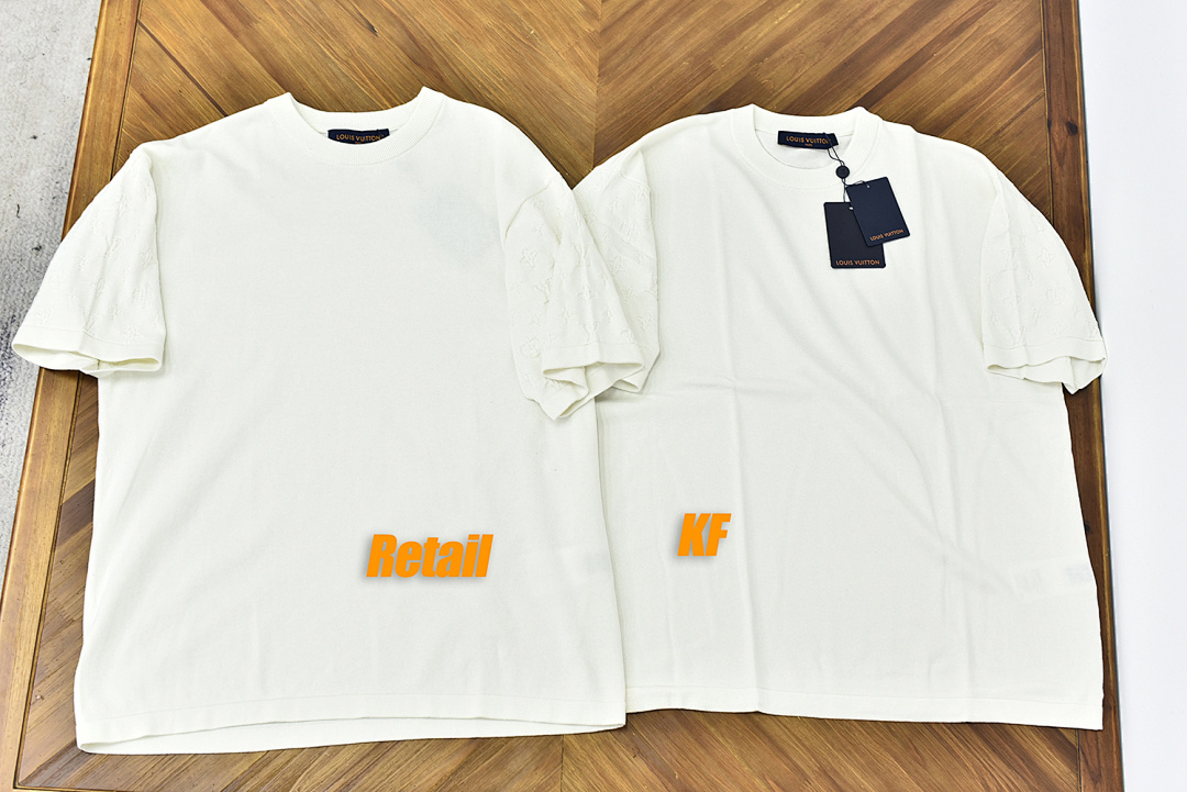 Other 1V Knit Sleeve Jacquard Tee - Image 21