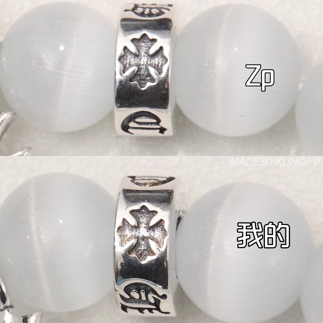 【A+ Item ID 8374 Chrome-Hearts- Crow Heart (Classic Opal Bracelet Sterling Silver) - Image 25