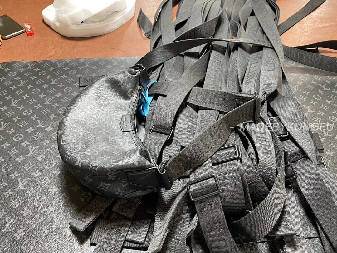 【A+ Item ID 8466 Darth Vader Moon Pack Bag-PM- Letter Logo Zip Closure (Coated Canvas) - Image 36