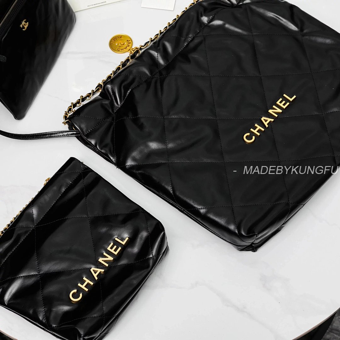 【A+ Item ID 8496 Luxury Garbage Bag -CHANE1- Medieval Goods (Chanel -Vintage- S) - Image 10