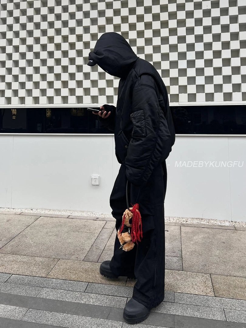 【A+ Item ID 8104 Balenci@Ga- Paris -2022Ss- Strongest Bomber Cotton Clothes (Oversized) - Image 40