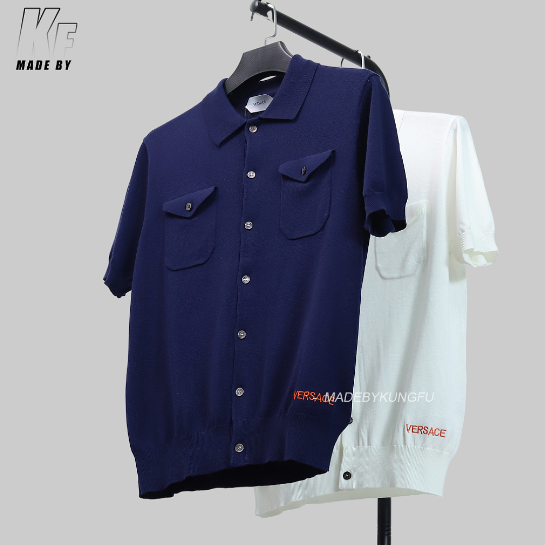 Other VERSACE Knit Button UP Polo - Image 24