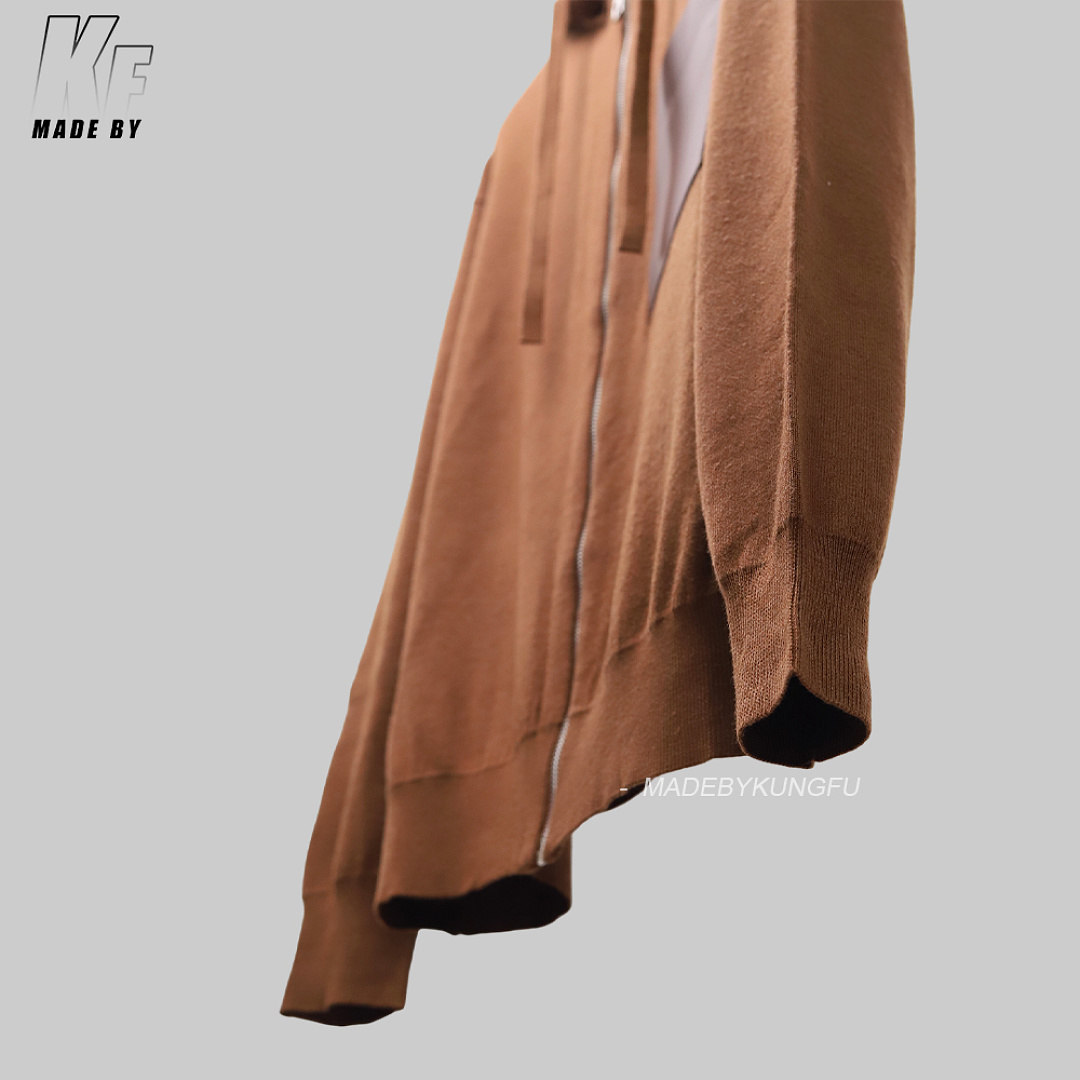 Other Loe 100% Wool Leather Zipper Hoodie - Image 30