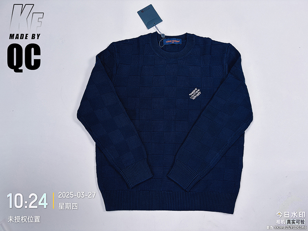 Louis Vuitton 1V Checkerboard Sweater - Image 24