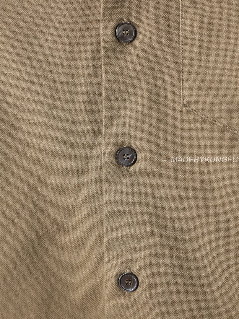 【A+ Item ID 8212 AmiParis-2023Ss Classic (Workwear Pocket Shirt Heavyweight Fabric) - Image 16