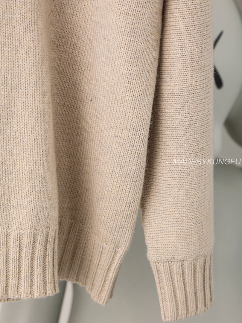 【A+ Item ID 8261 Loro-Pi@Na-LP-2024Ss- Cashmere Sweater (Warm With Si) - Image 15