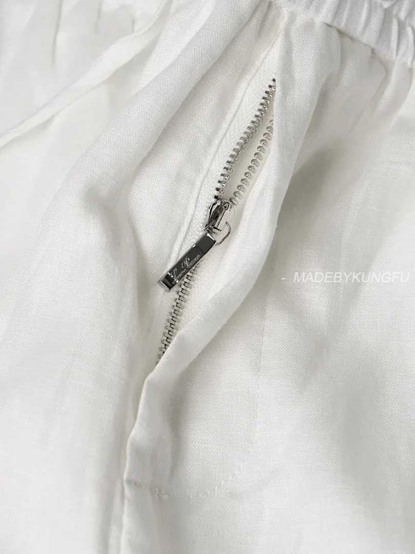 【A+ Item ID 9094 Loro 100% Natural Linen New Customized Hardware Solid Color Breathable Four - Image 26