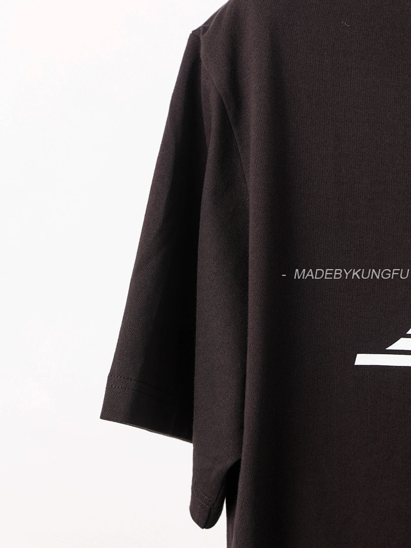 【A+ Item ID 8270 Advanced Customization -2022Ss Earth Pattern Stripe Printed Short Slee - Image 4