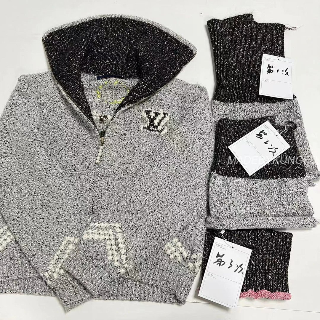 【A+ Item ID 8047 Nigo Collaboration FW25 Autumn_Winter Collection _30% Wool ➕ 70% Cotto - Image 39
