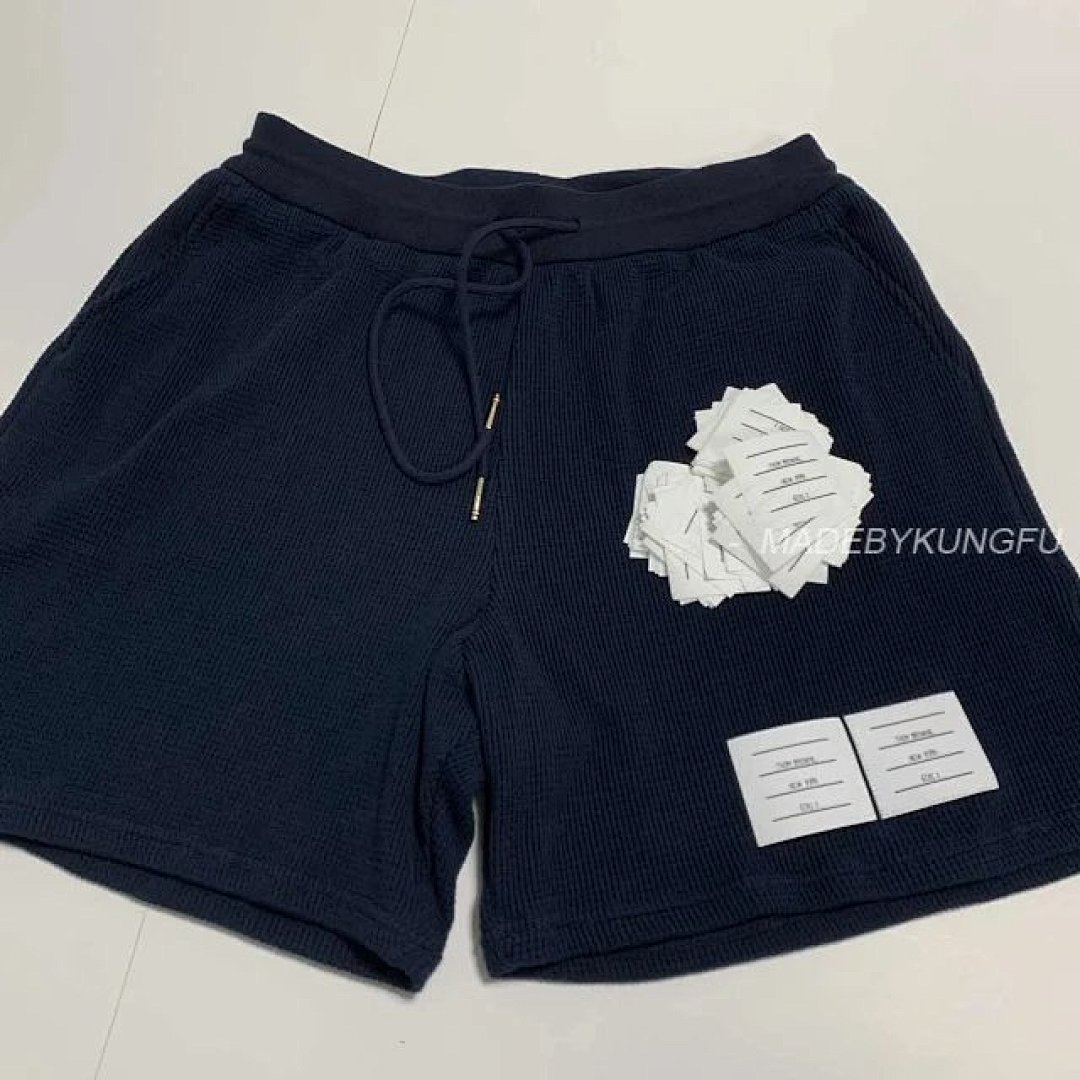 【A+ Item ID 8244 THOM-BR0WNE (_Waffle_ TB Shorts Cotton Texture Casual Navy) - Image 32