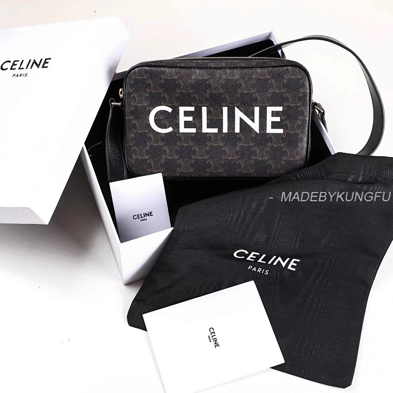 【A+ Item ID 8453 Celine- Arc De Triomphe (Classic Presbyopic Leather Messenger Bag), photo 1