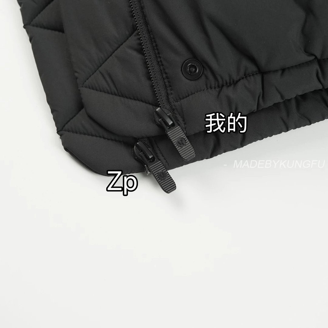 【A+ Item ID 8120 Lulu UnderwPuff Series -600 Puff Down Coat (Tri Color Rice White) - Image 23