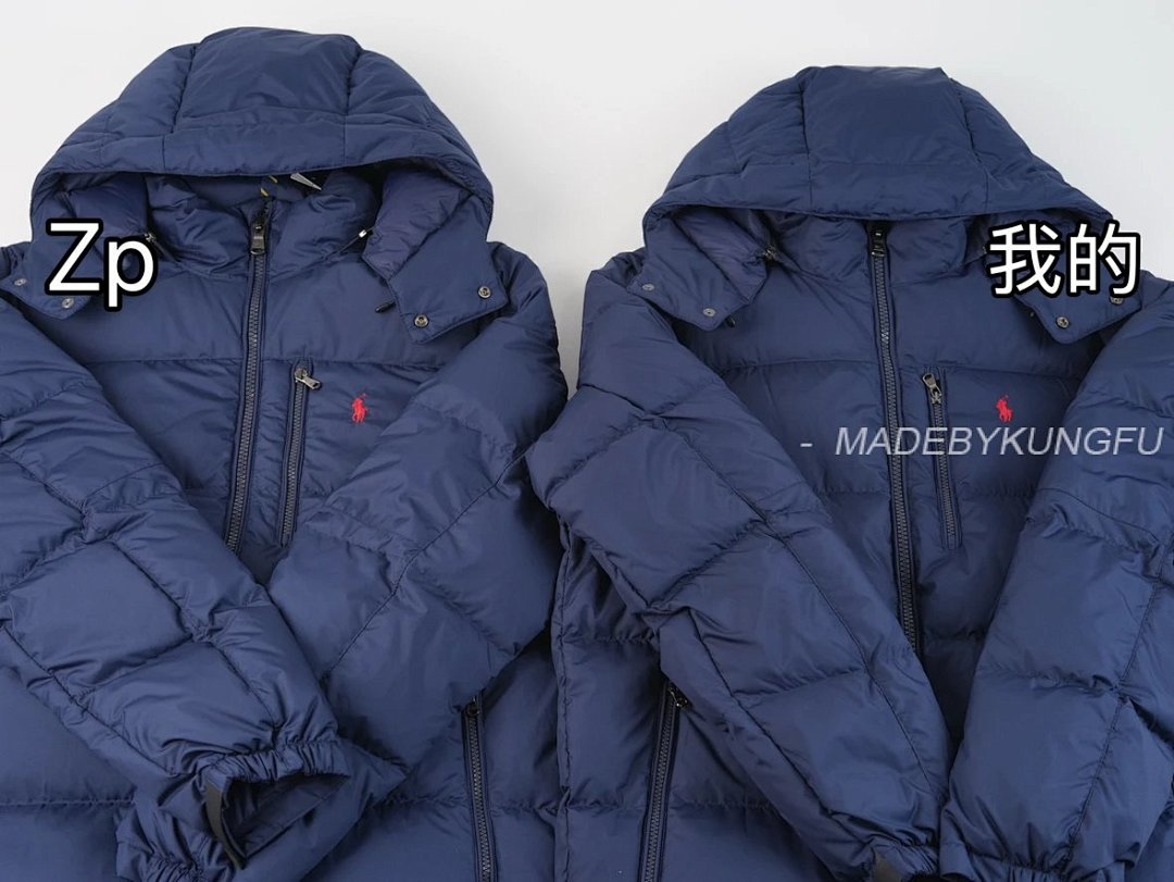 【A+ Item ID 8133 Raff FW24 Solid Color Down Jacket “80 White Duck ” Zipper Hooded - Image 23